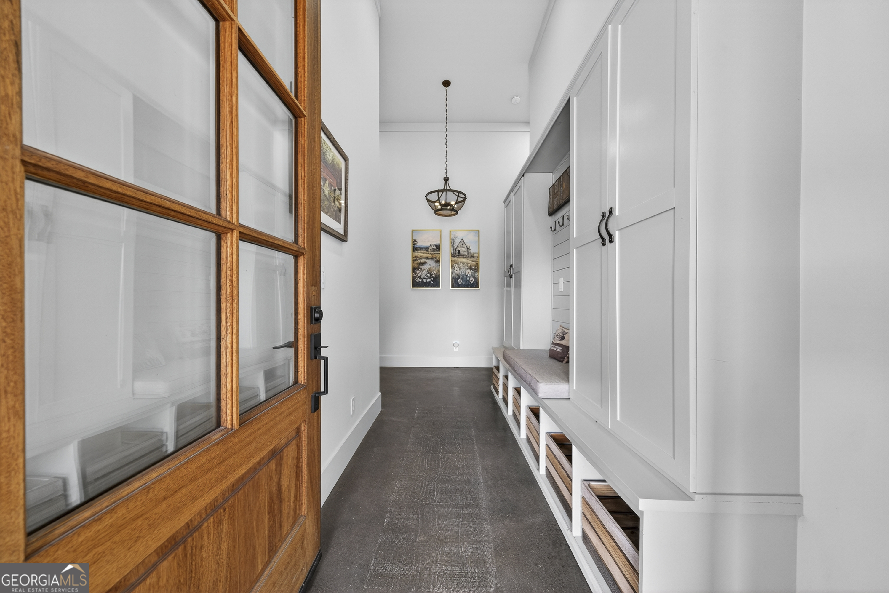 1570 Eley Road White Plains, GA 30678 - Photo 8 of 43 a view of hallway with stairs