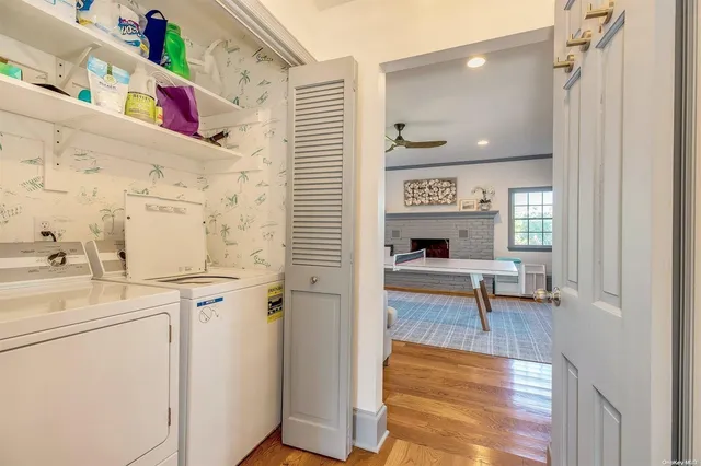a view of living room with furniture and rug