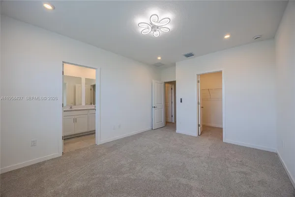 a view of empty room