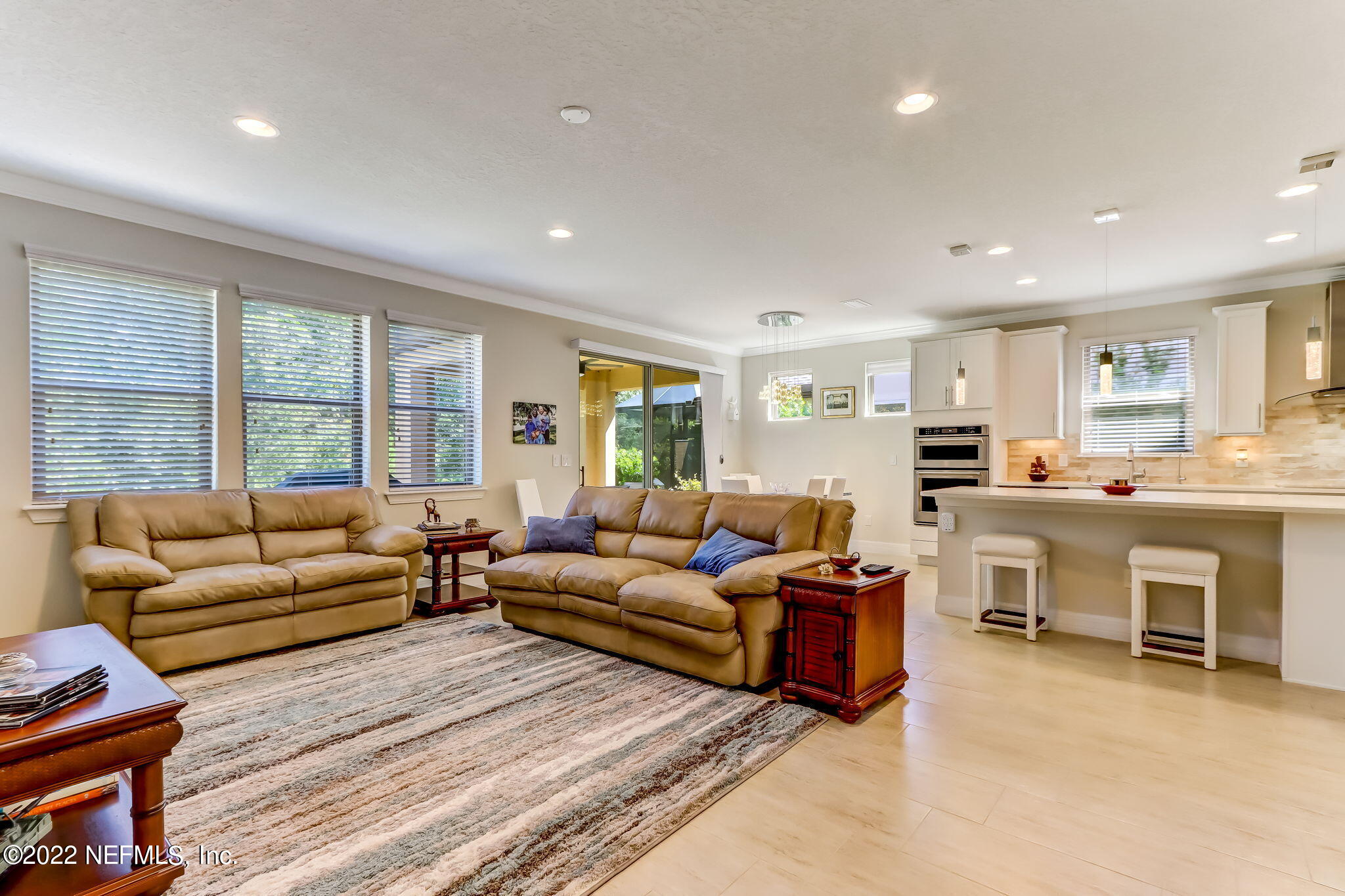 551 Tree Side Lane Ponte Vedra, FL 32081 - Photo 14 of 62 living room view to kitchen
