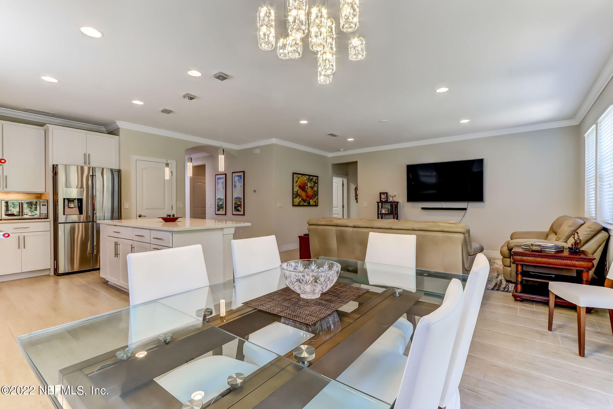551 Tree Side Lane Ponte Vedra, FL 32081 - Photo 16 of 62 dining room view to living room