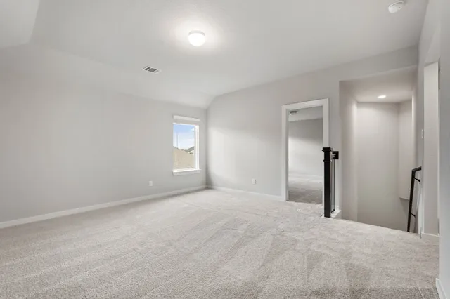 a view of empty room