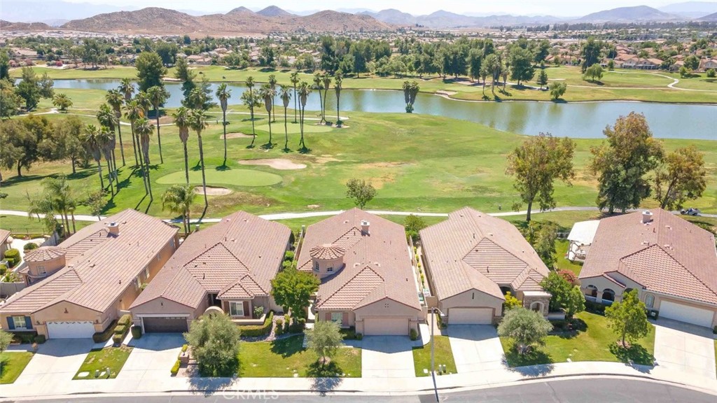 29546 Winding Brook Drive Menifee, CA 92584 - Photo 18 of 21 an aerial view of residential houses with outdoor space and river