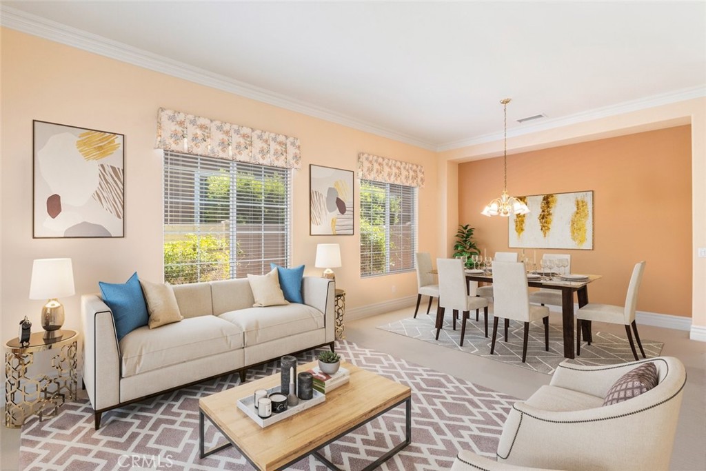 29546 Winding Brook Drive Menifee, CA 92584 - Photo 4 of 21 a living room with furniture and a large window