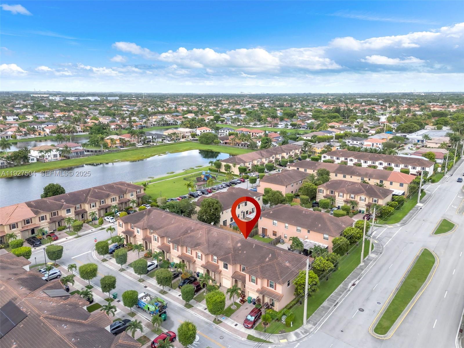 7161 Southwest 163rd Place Miami, FL 33193 - Photo 31 of 39 an aerial view of a city