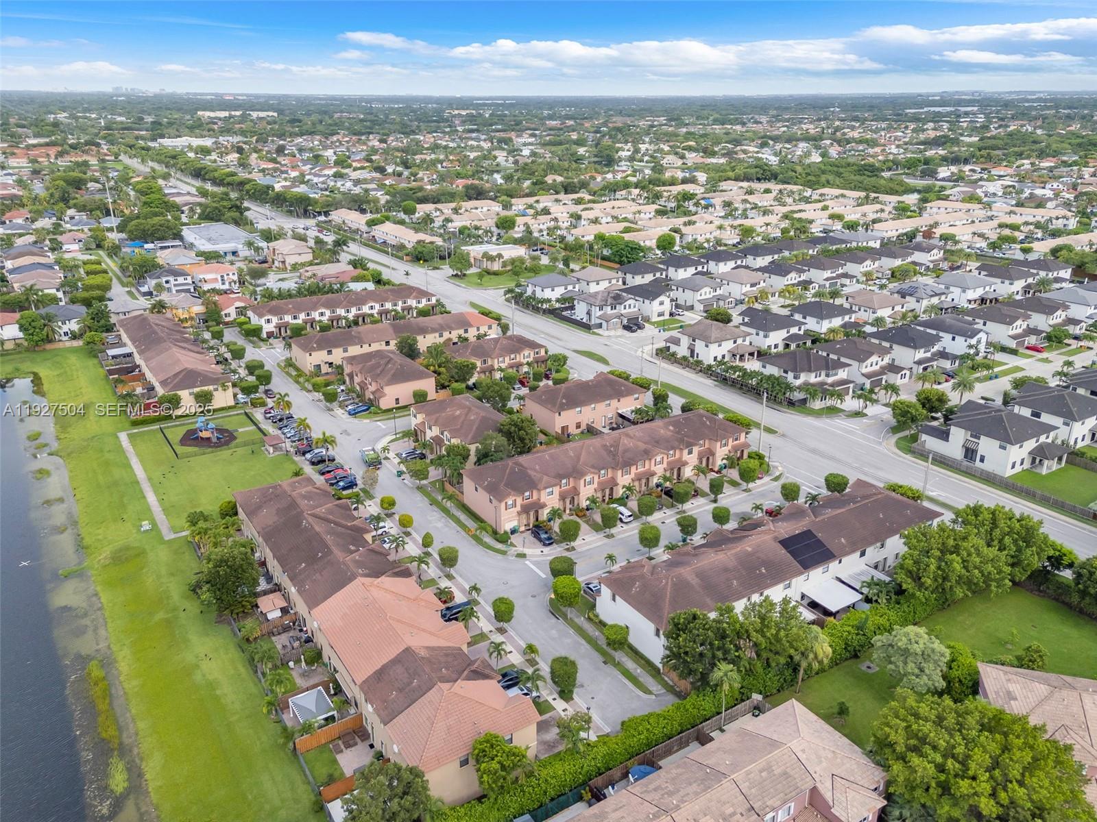 7161 Southwest 163rd Place Miami, FL 33193 - Photo 36 of 39 an aerial view of a city