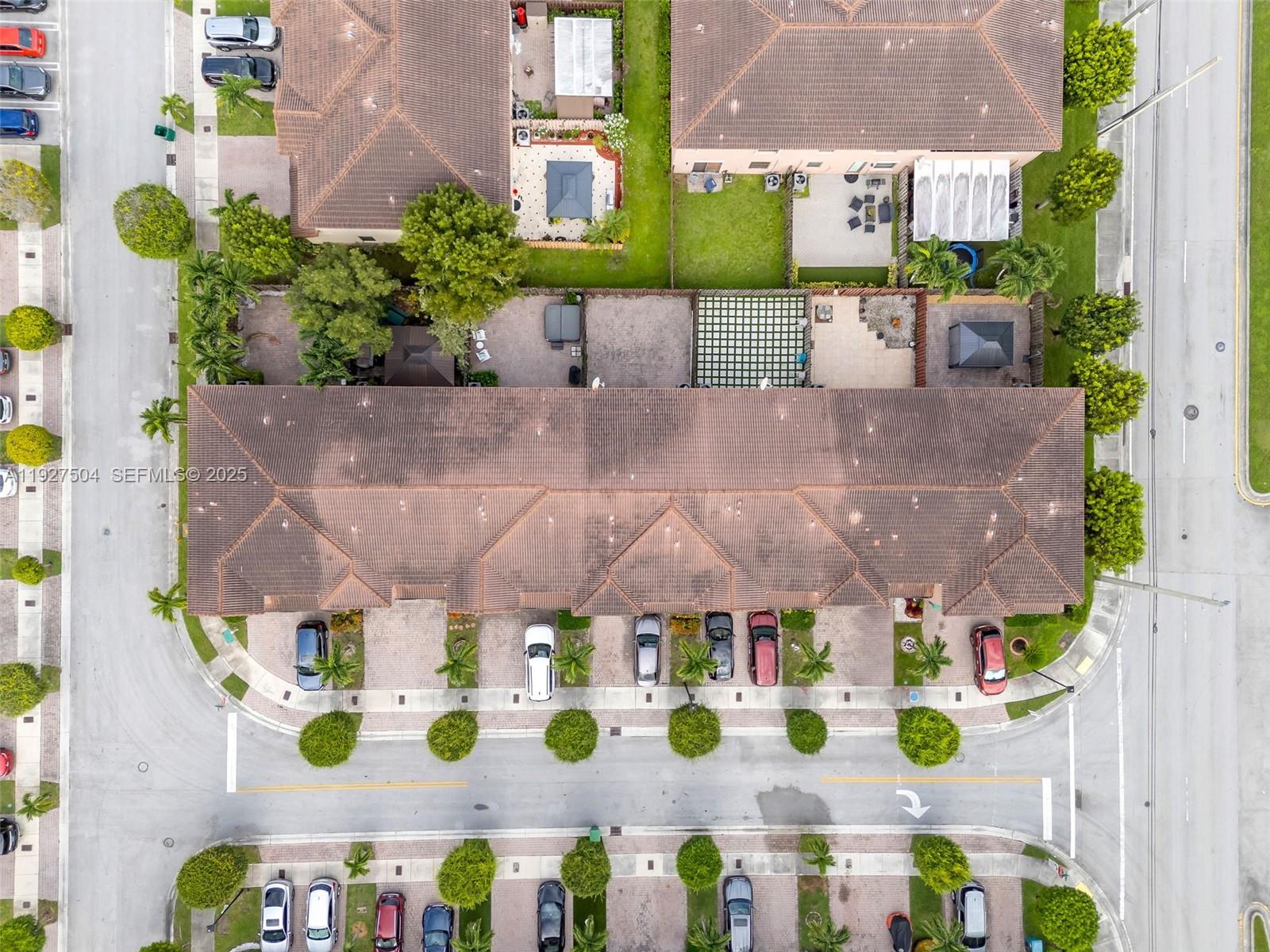 7161 Southwest 163rd Place Miami, FL 33193 - Photo 38 of 39 an aerial view of house with outdoor space