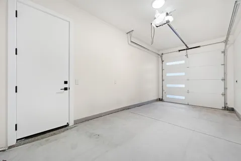 a view of a room with an empty space