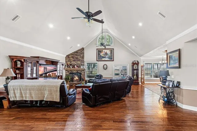 a bathroom with a granite countertop sink vanity and a mirror