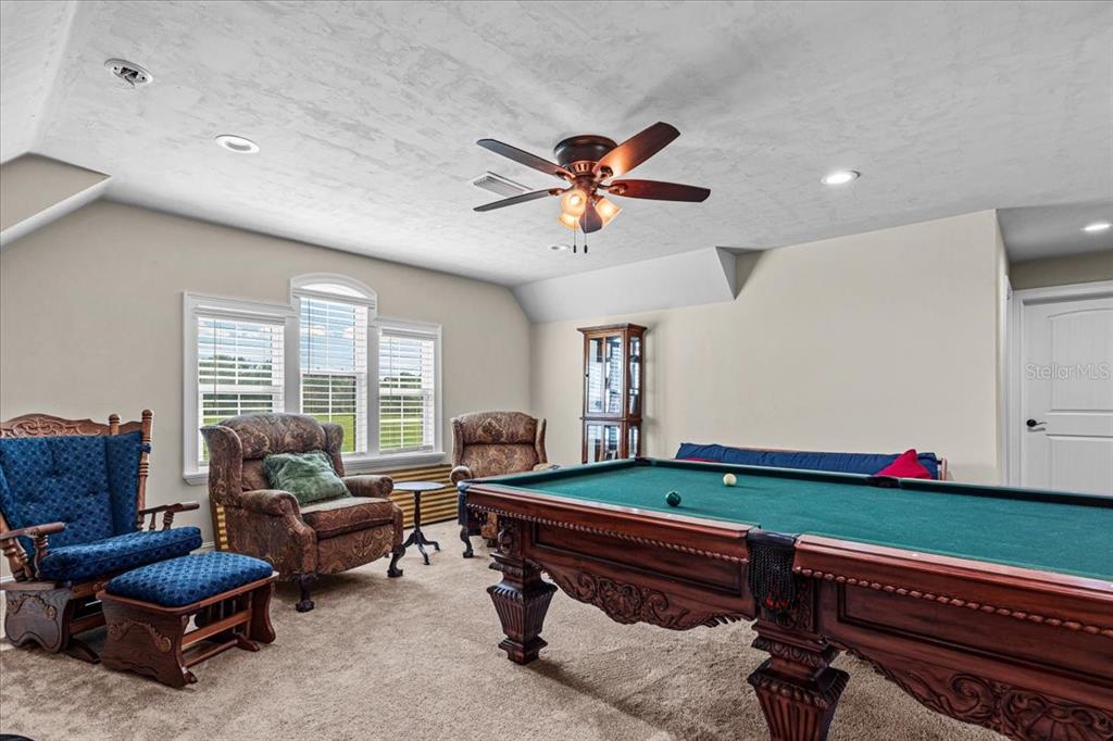 4107 Southwest State Road 45 Newberry, FL 32669 - Photo 47 of 100 a living room with furniture a couch and a chandelier