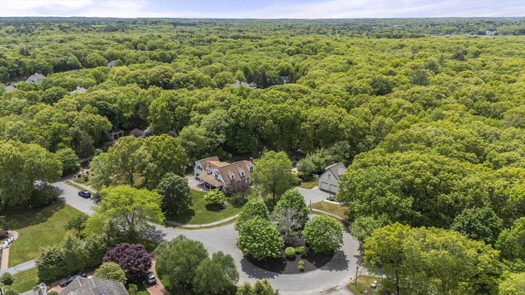 30 Franklin Rodgers Road Hingham, MA 02043 - Photo 37 of 37 an aerial view of a house with a yard
