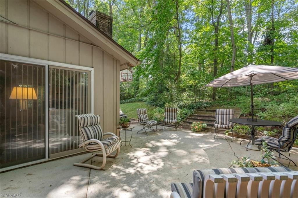 3619 Gramercy Road Greensboro, NC 27410 - Photo 44 of 49 Patio off great room.