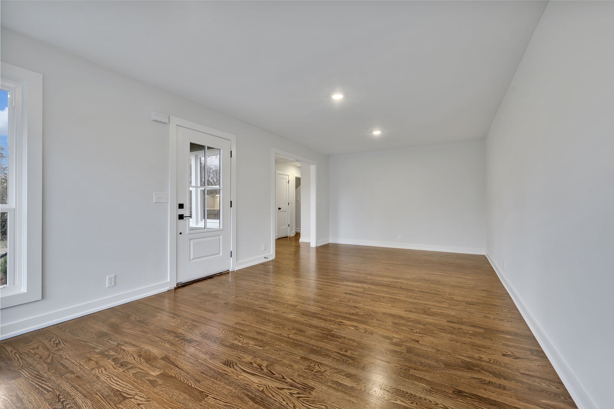 5315 Anchorage Drive Nashville, TN 37220 - Photo 13 of 38 a view of an empty room with wooden floor and a window