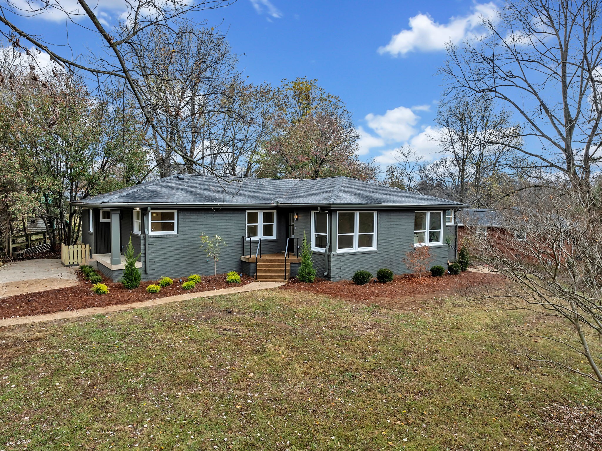 5315 Anchorage Drive Nashville, TN 37220 - Photo 5 of 38 a front view of a house with a yard