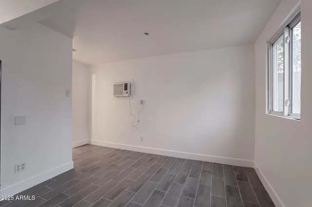 wooden floor in an empty room