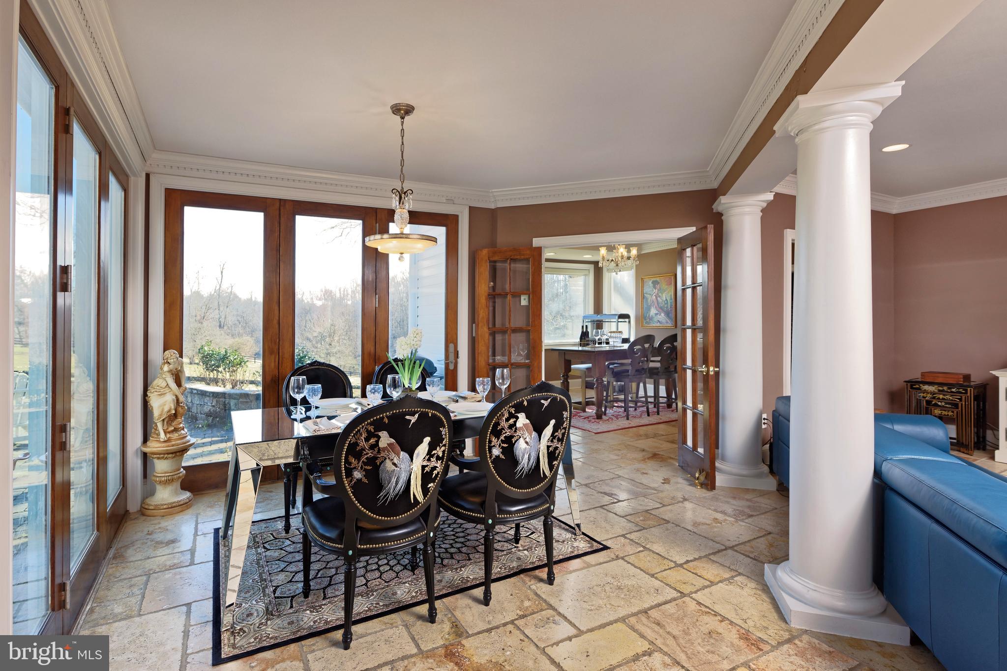5299 Keyser Road Hume, VA 22639 - Photo 15 of 64 Breakfast Room is surrounded by morning light