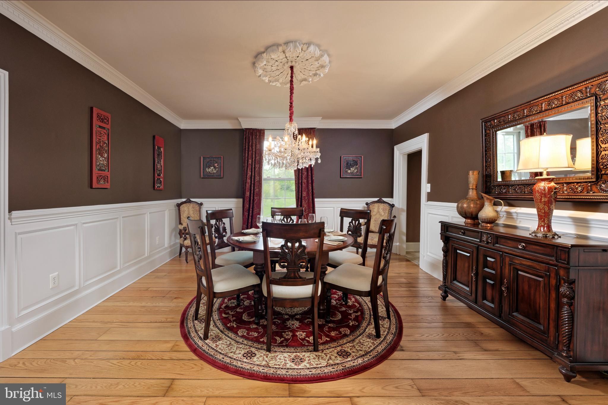 5299 Keyser Road Hume, VA 22639 - Photo 20 of 64 Spacious Formal Dining Room has wainscoting
