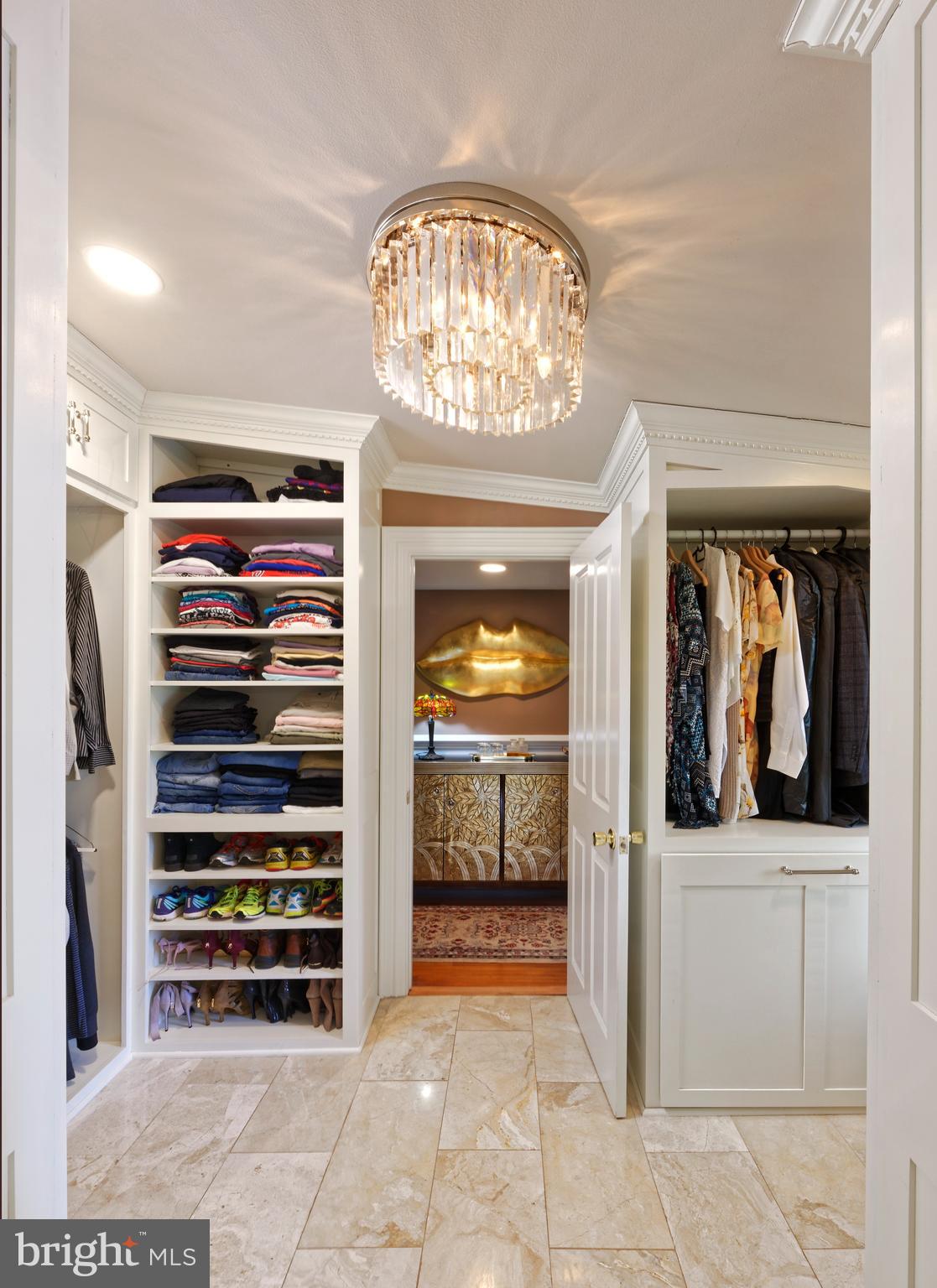 5299 Keyser Road Hume, VA 22639 - Photo 29 of 64 Primary walk-in closet features upgraded lighting
