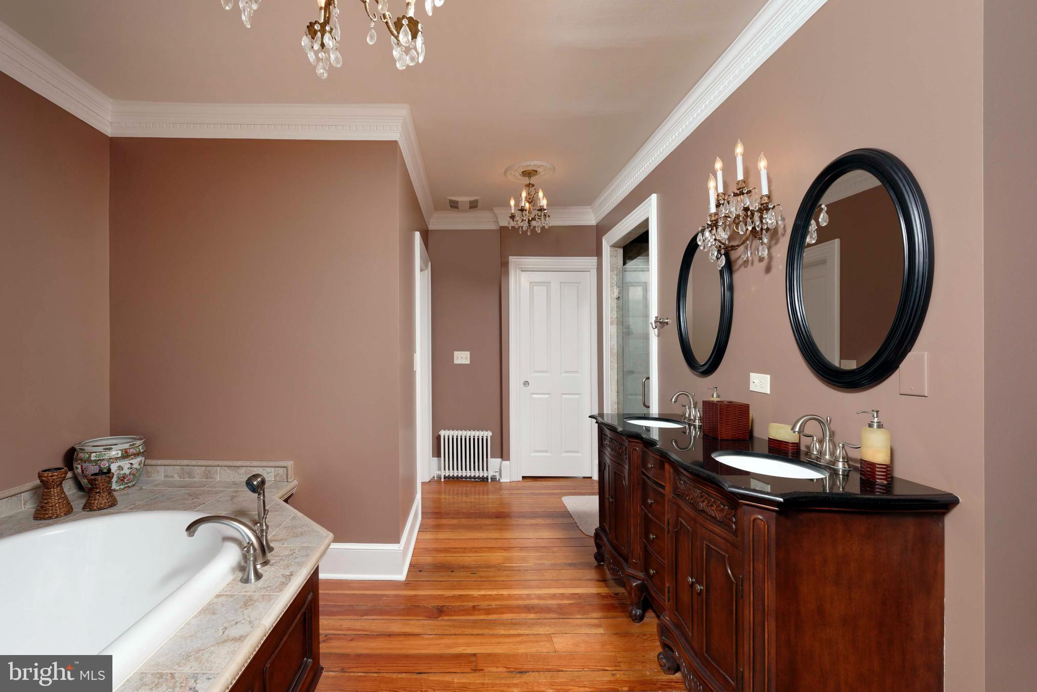 5299 Keyser Road Hume, VA 22639 - Photo 32 of 64 2nd primary bath with dual sinks & sep. shower