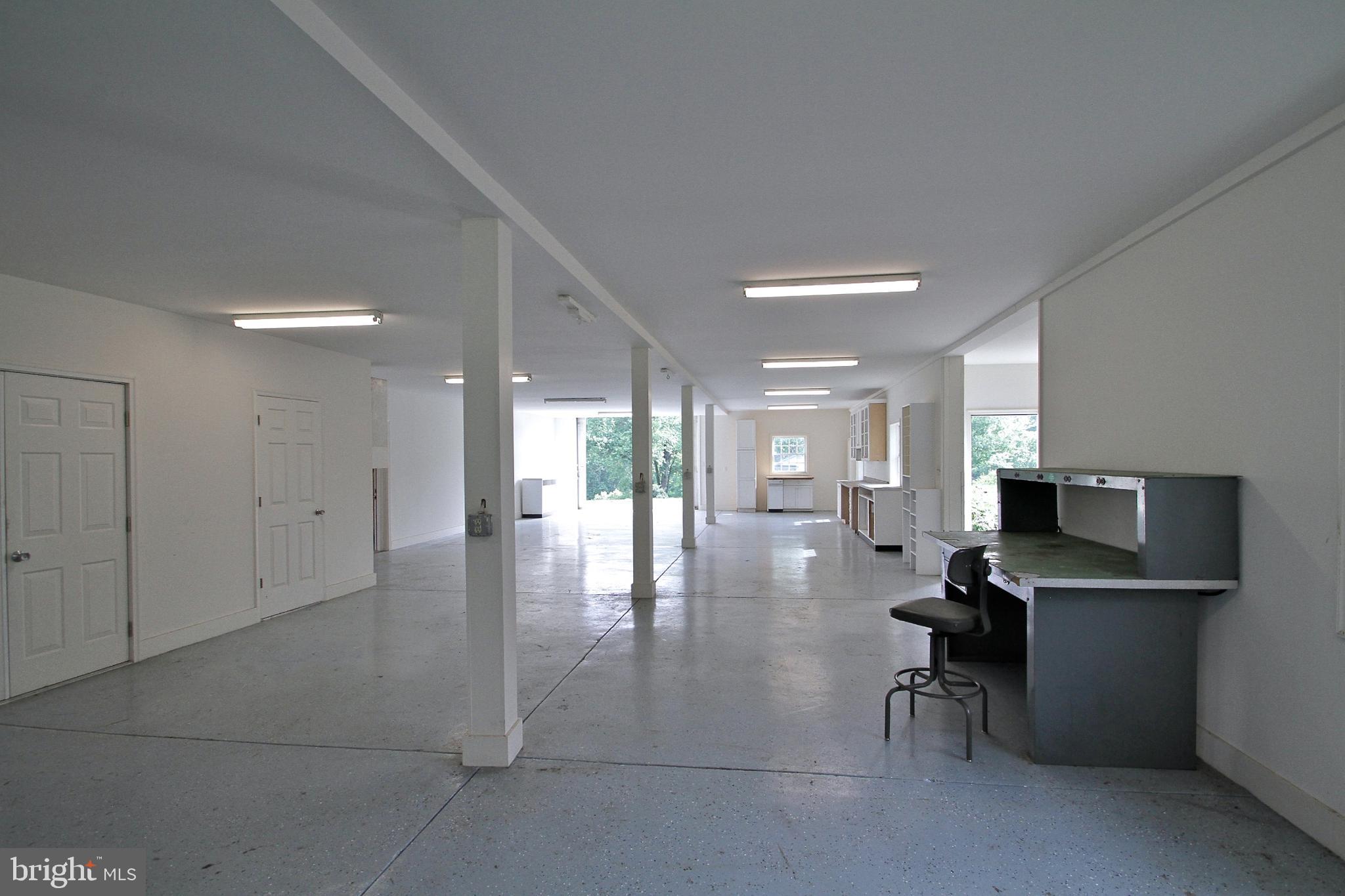 5299 Keyser Road Hume, VA 22639 - Photo 55 of 64 Barn doors open to the large workshop area in barn