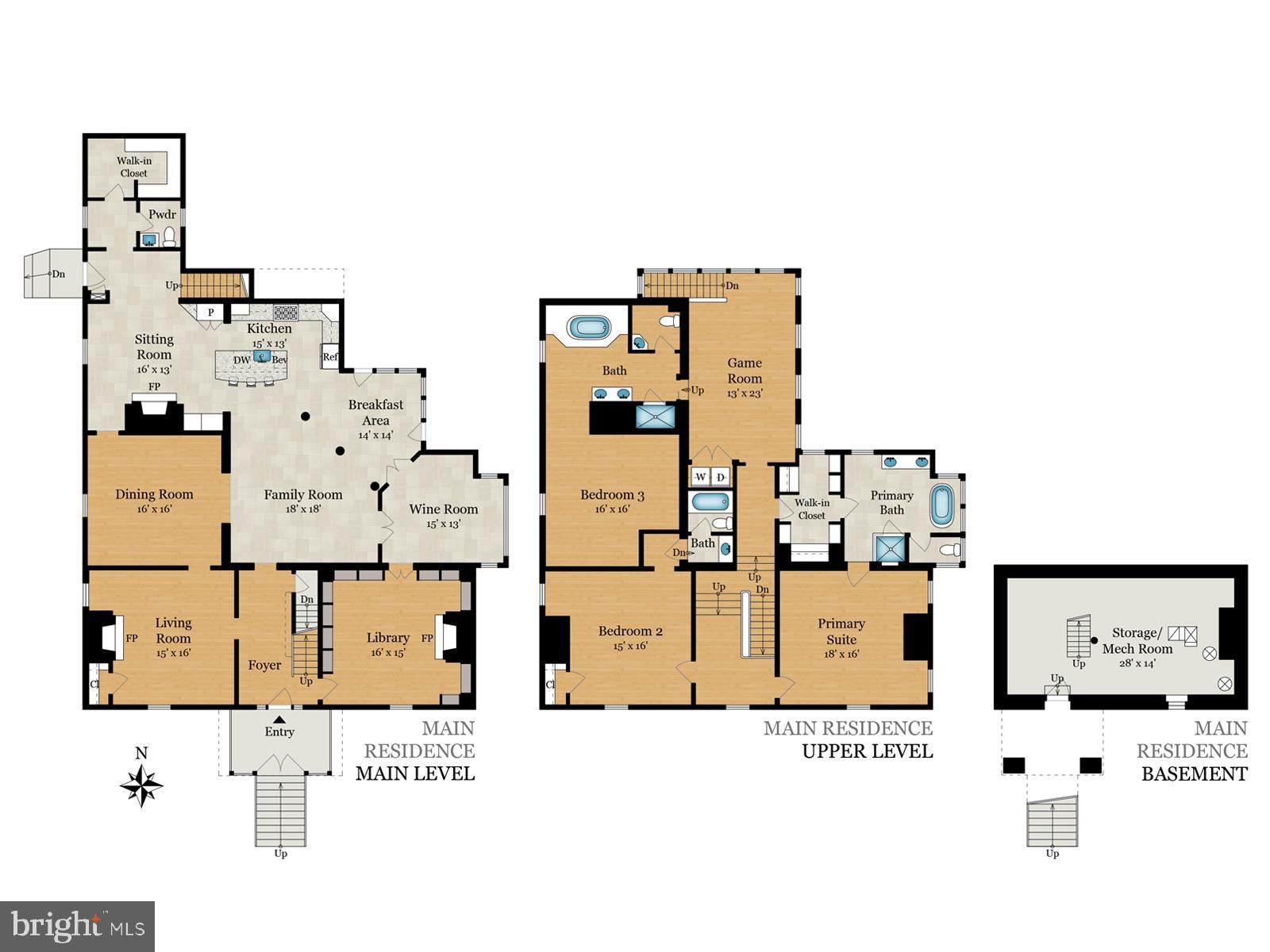 5299 Keyser Road Hume, VA 22639 - Photo 64 of 64 Main house floor plan