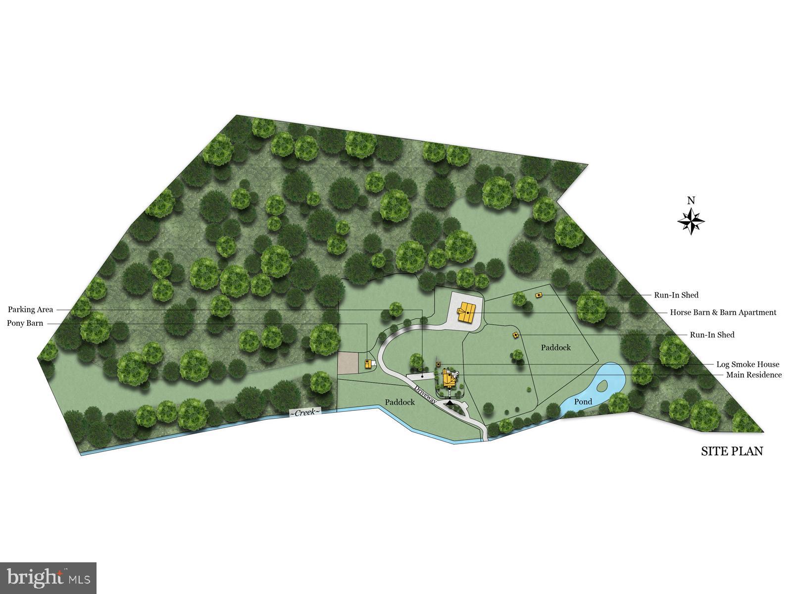 5299 Keyser Road Hume, VA 22639 - Photo 62 of 64 Wheatfields Site Plan