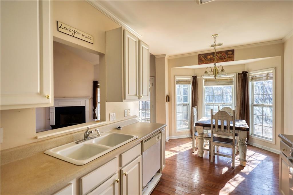 2648 Neighborhood Walk Villa Rica, GA 30180 - Photo 21 of 40 a bathroom with a sink and a mirror