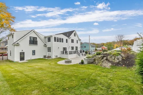 a view of a pool an ocean view