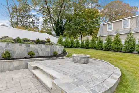 a view of terrace with seating space