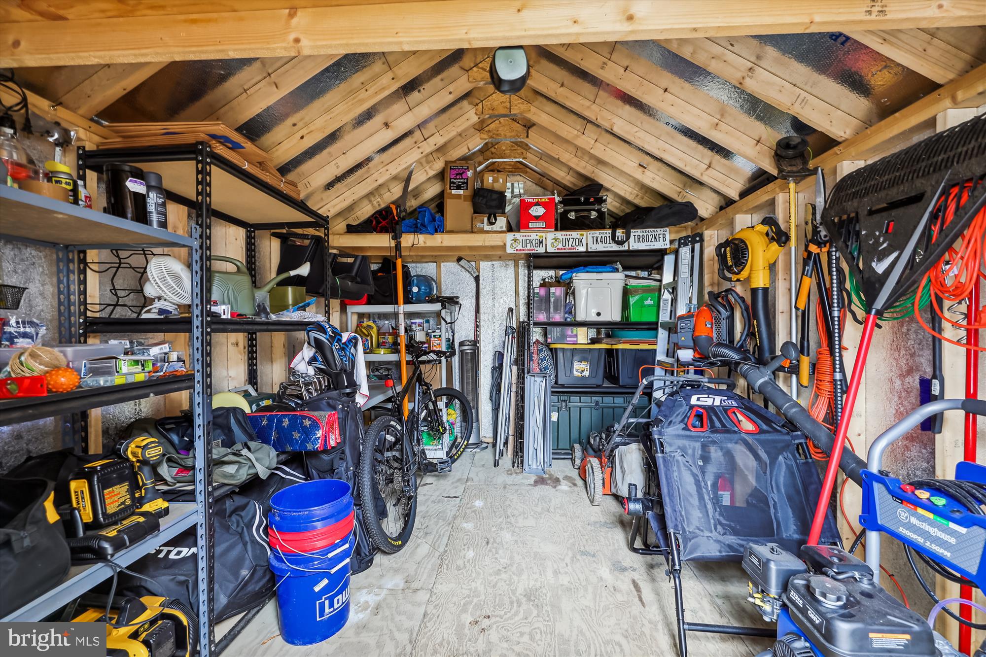 1611 Baltimore Road Alexandria, VA 22308 - Photo 28 of 49 Shed interior