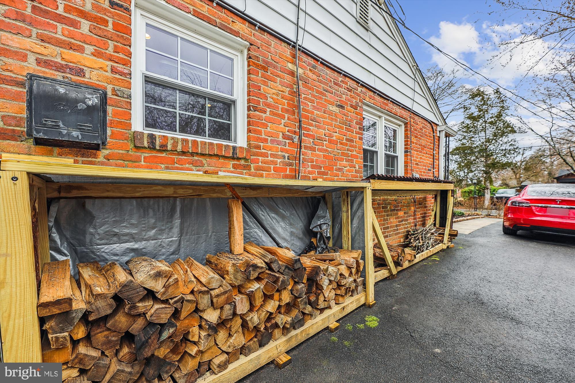 1611 Baltimore Road Alexandria, VA 22308 - Photo 30 of 49 Driveway with E-Car Charger and Addt Storage