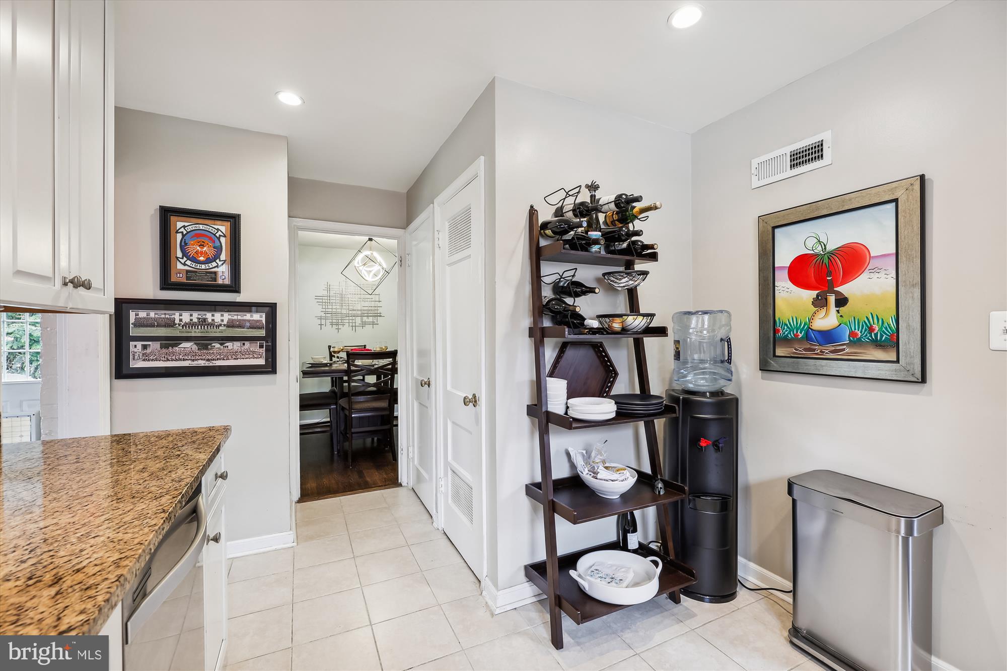 1611 Baltimore Road Alexandria, VA 22308 - Photo 7 of 49 Kitchen with Space for Table or Storage