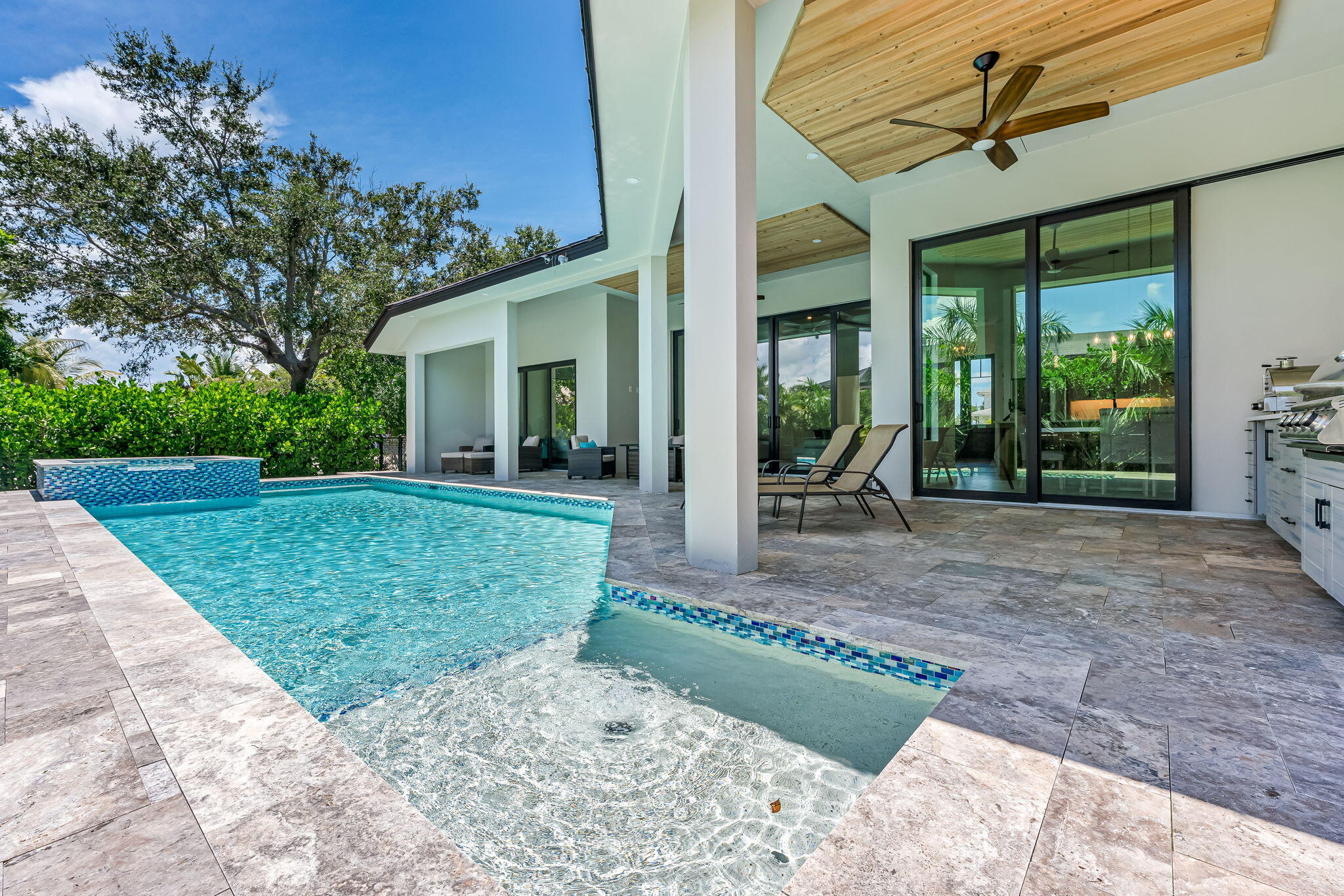 1362 San Marco Road Marco Island, FL 34145 - Photo 36 of 45 a view of a house with backyard and porch