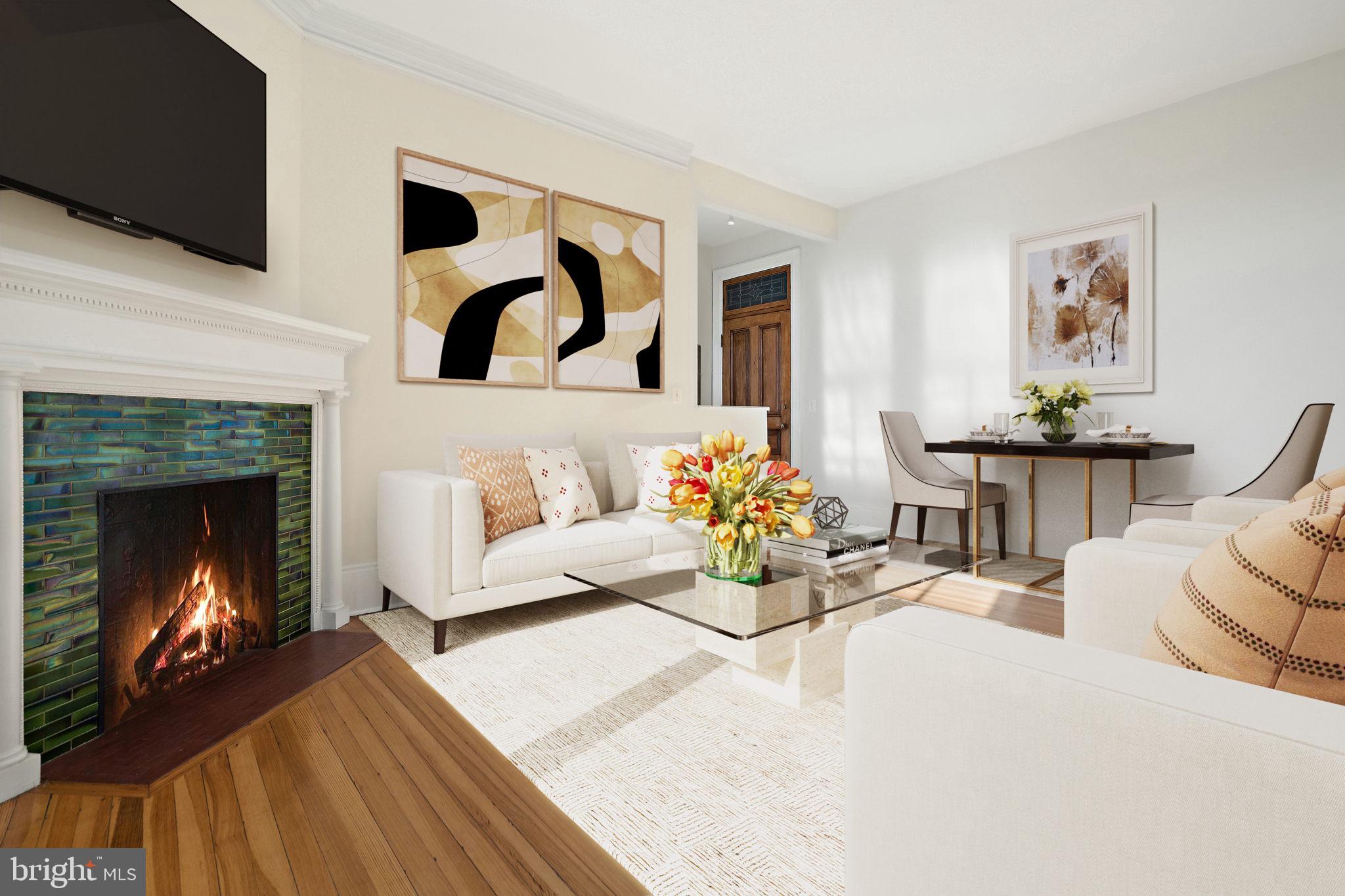 2853 Ontario Road Northwest, Unit 518 Washington, DC 20009 - Photo 6 of 23 Sunny living-dining