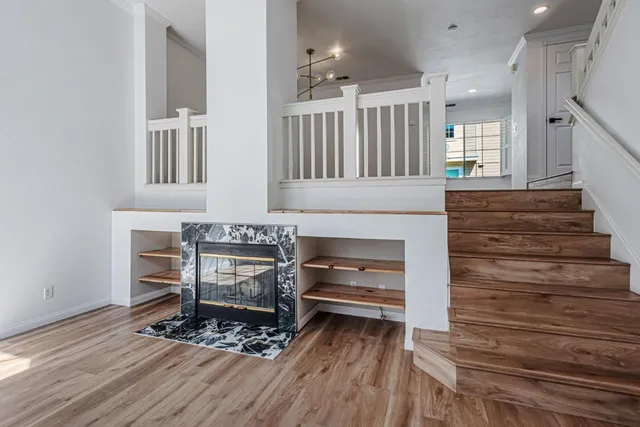 a view of kitchen and utility room