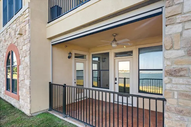 a city view with tall buildings