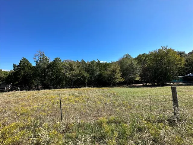 a view of an outdoor space and a yard