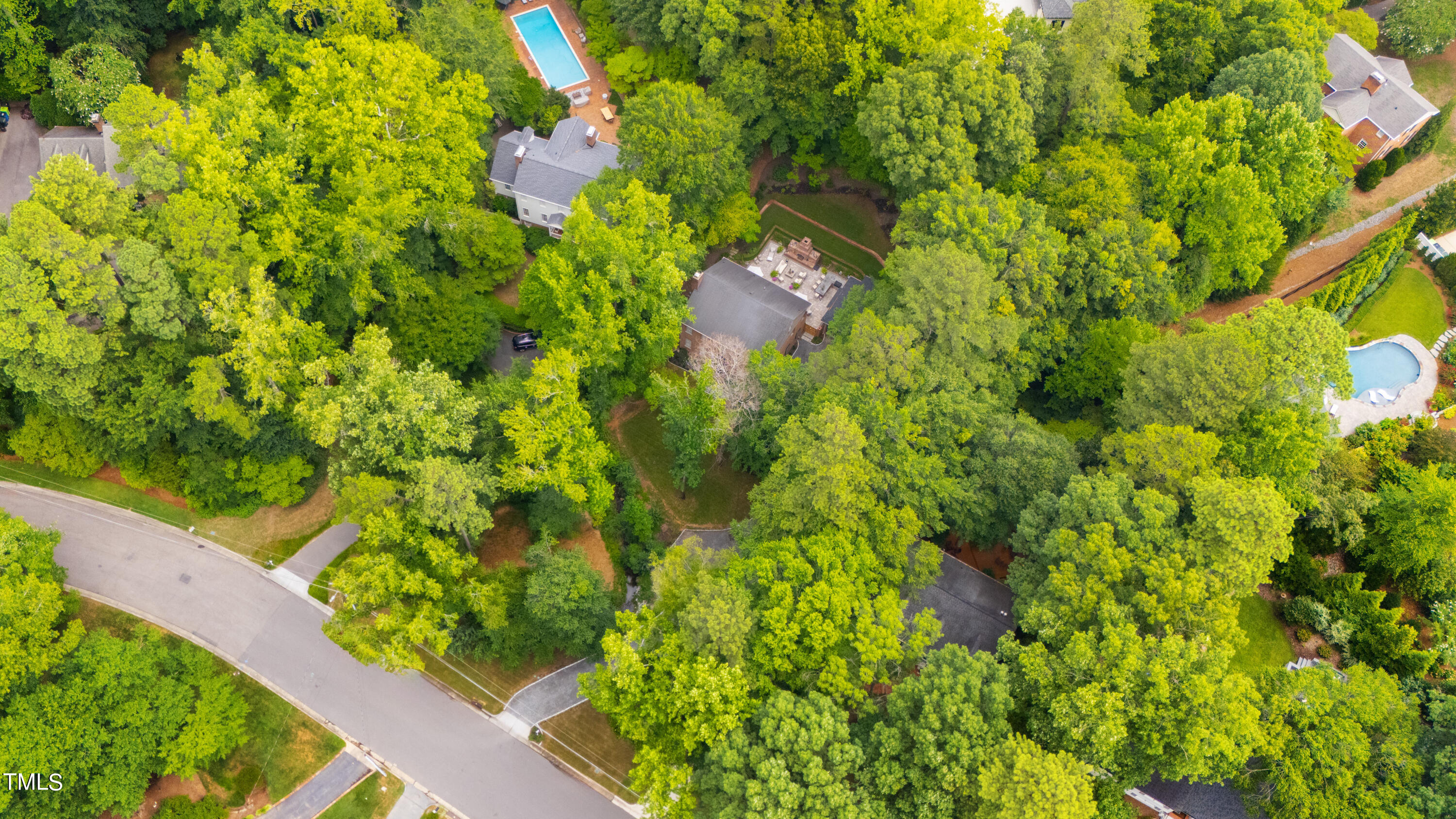 612 Marlowe Road Raleigh, NC 27609 - Photo 35 of 60 Drone 3