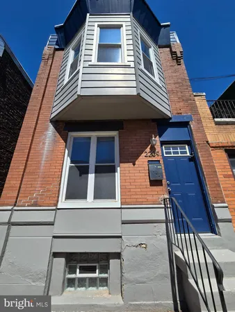 a view of a house with a door