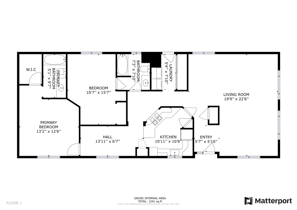 107 Malaga Street Tustin, CA 92780 - Photo 34 of 34 FLOORPLAN OF THE HOUSE