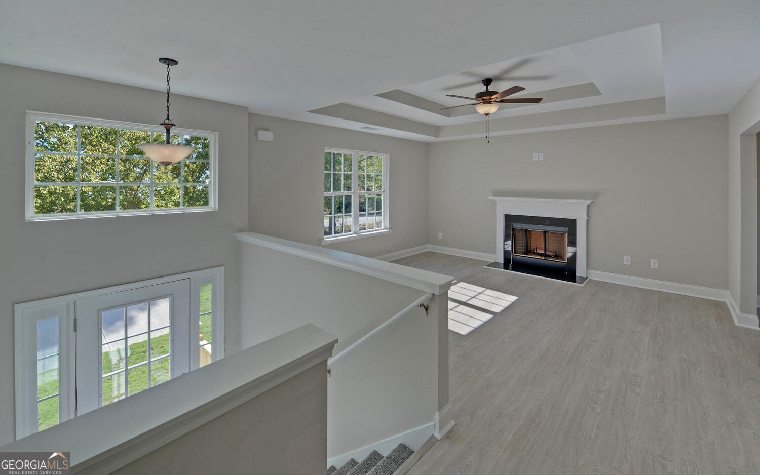 2994 Cannon Bridge Road Demorest, GA 30535 - Photo 3 of 36 a living room with furniture and a fireplace