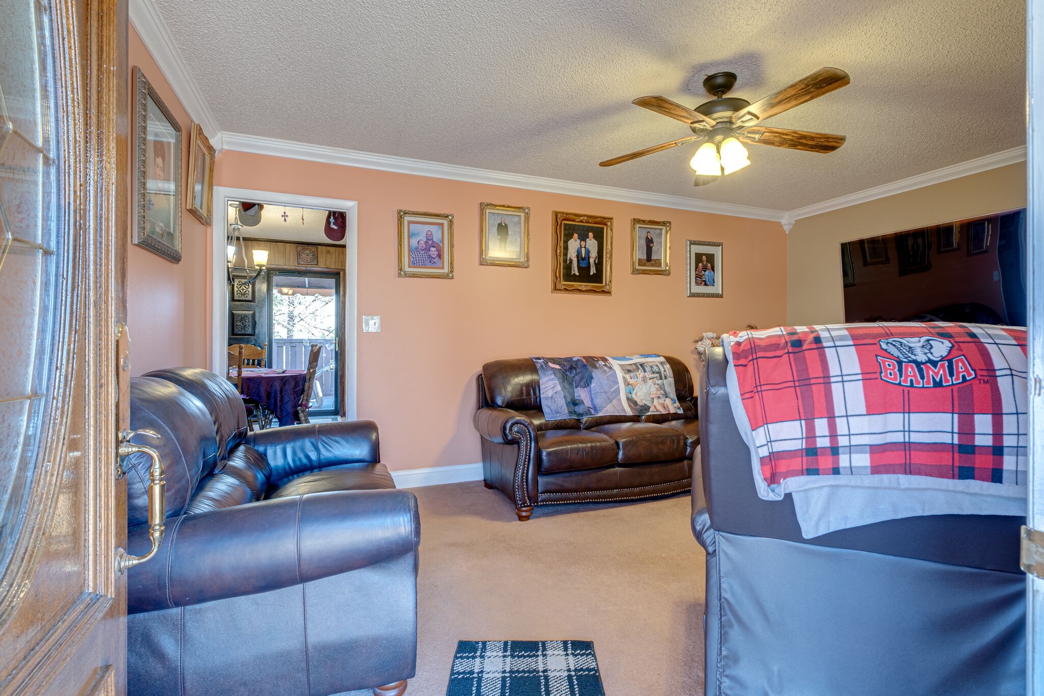 4840 Concord Drive Hermitage, TN 37076 - Photo 12 of 34 a bedroom with a bed couch and a flat screen tv