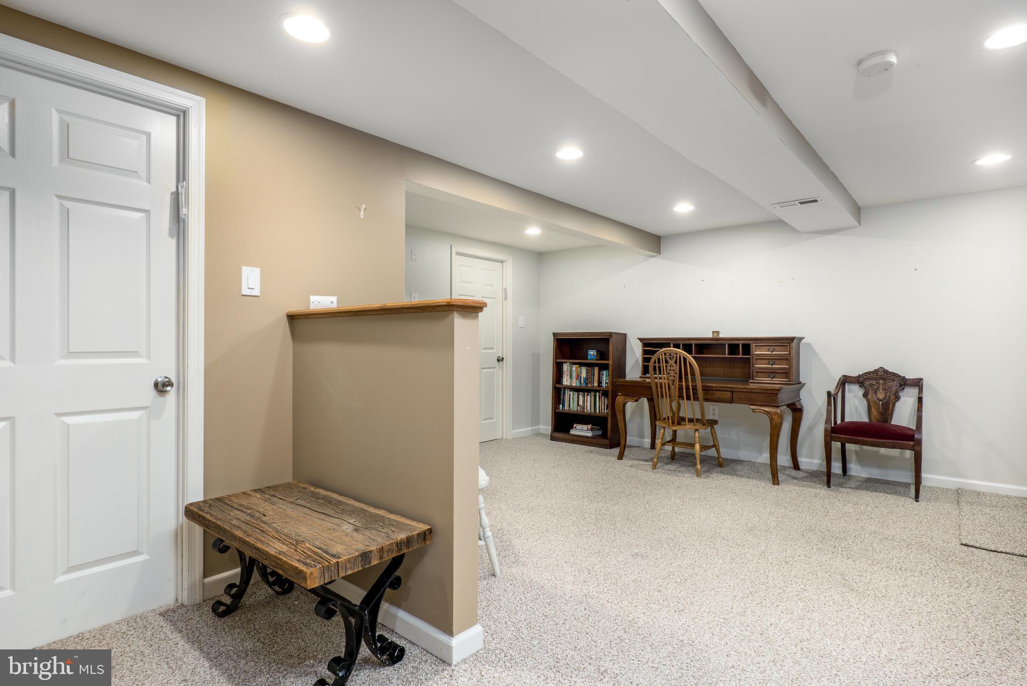 7209 Verbena Road Baltimore, MD 21209 - Photo 26 of 42 office space opens to storage rm/cedar closet