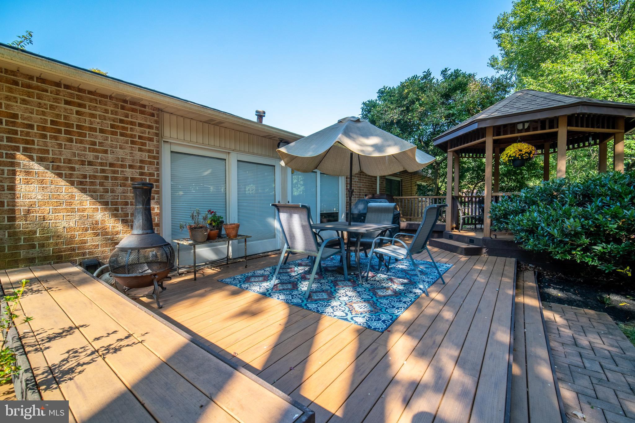 7209 Verbena Road Baltimore, MD 21209 - Photo 29 of 42 beautiful decking w bench seating