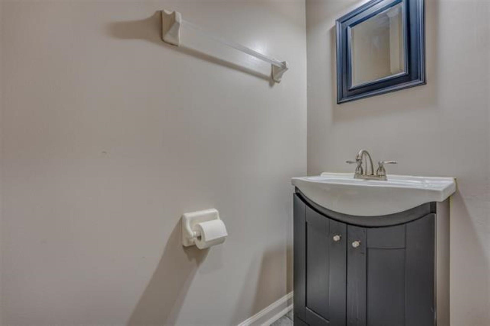 1189 Macon Ridge Drive Collierville, TN 38017 - Photo 17 of 22 a bathroom with a sink a mirror and vanity
