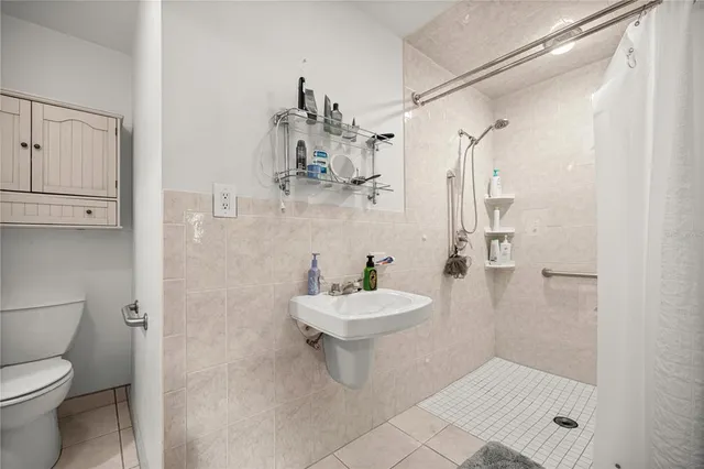 a view of outdoor space with signage