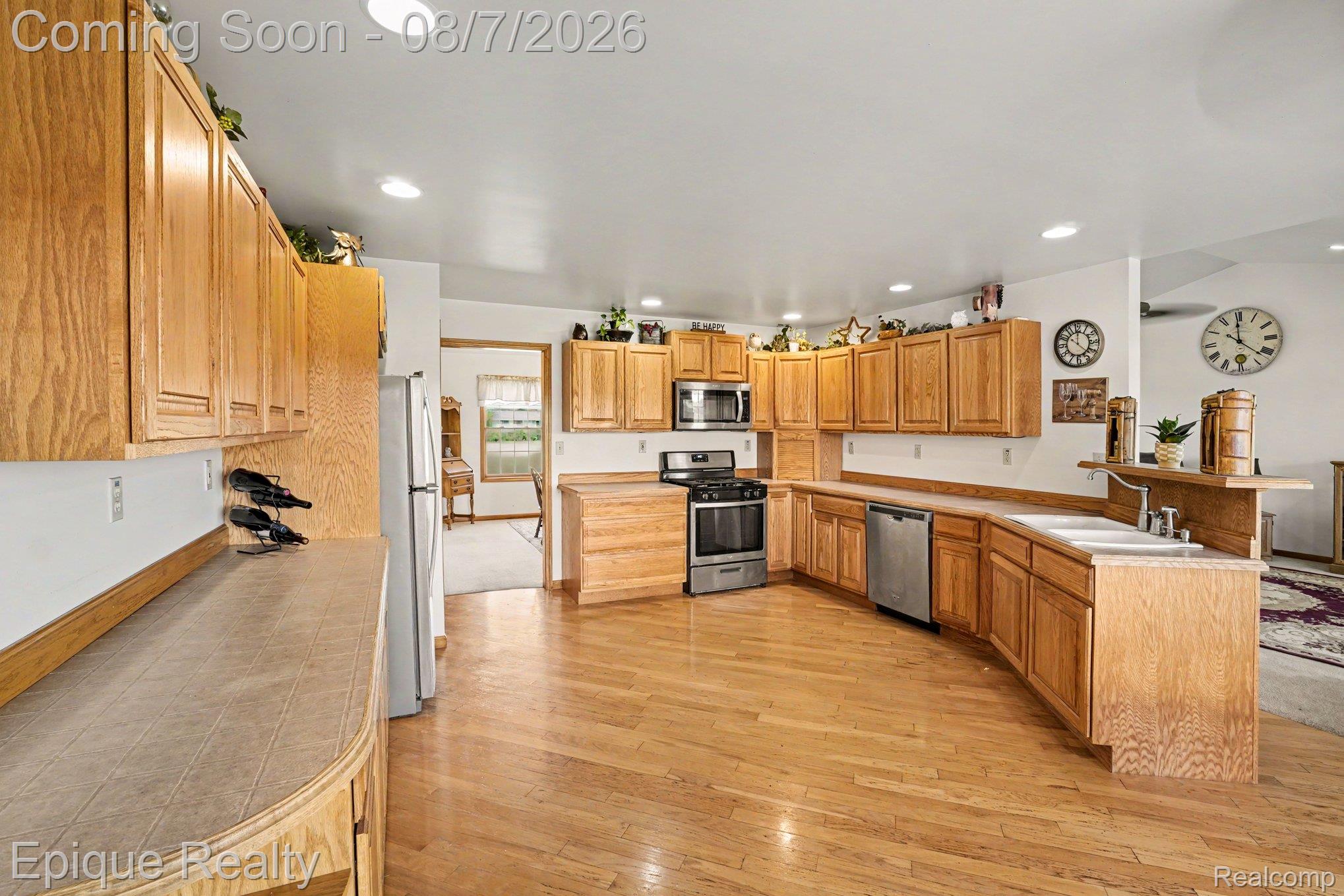 2288 Daley Road Lapeer, MI 48446 - Photo 7 of 30 Tons of Cabinets, Recessed Lighting