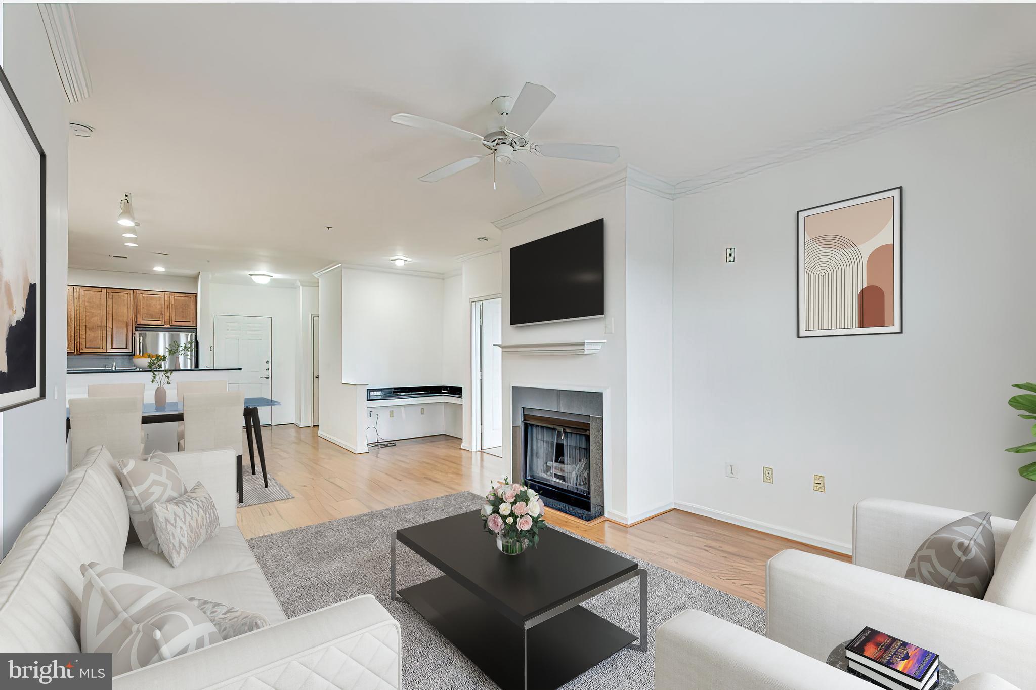 12000 Market Street, Unit 370 Reston, VA 20190 - Photo 12 of 51 living area - virtual staging