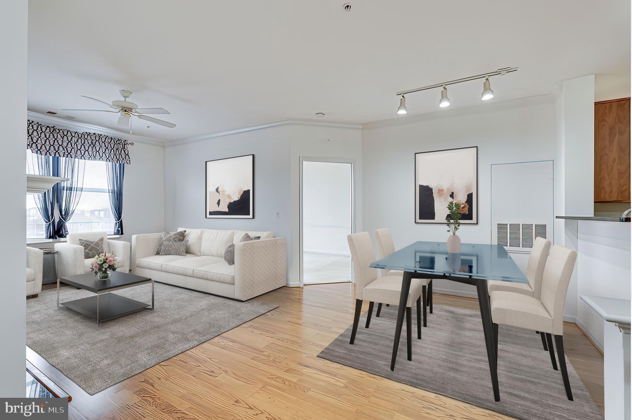 12000 Market Street, Unit 370 Reston, VA 20190 - Photo 51 of 51 open floor plan - virtual staging