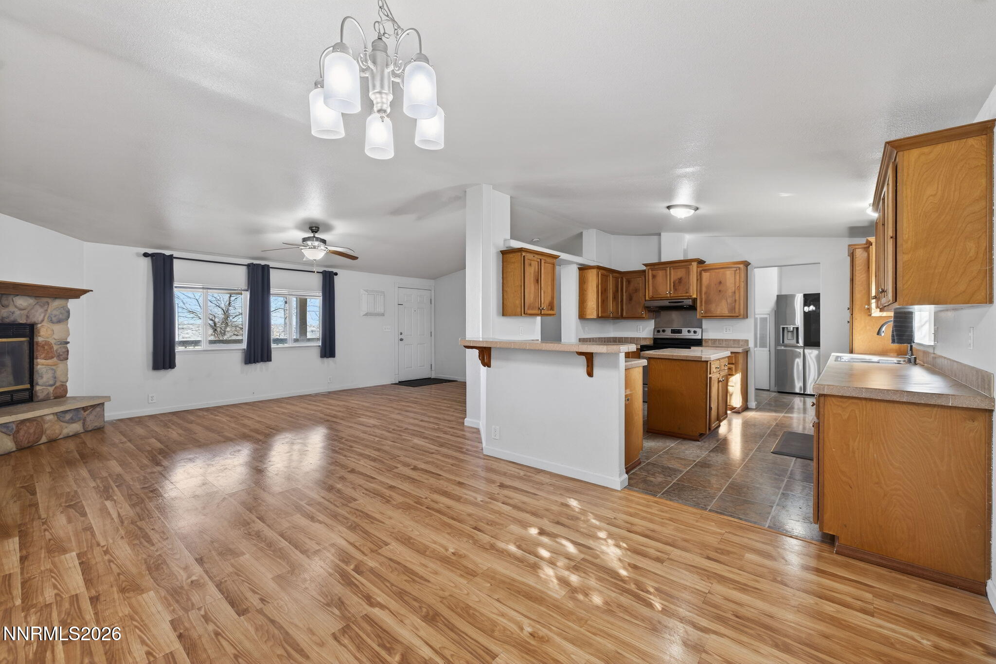 5430 Cox Road Fallon, NV 89406 - Photo 8 of 50 a view of a kitchen with microwave and cabinets